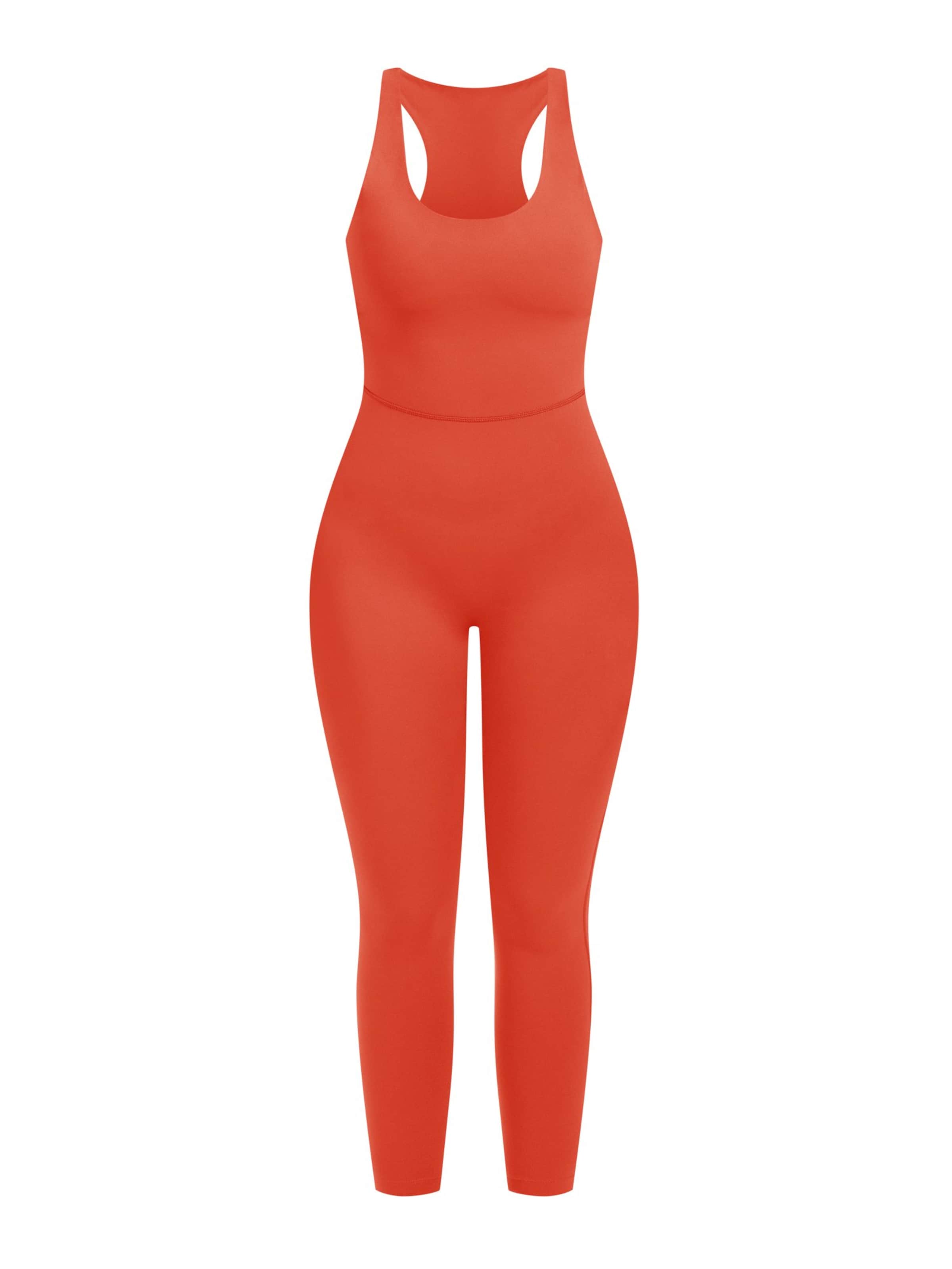 Smilodox Jumpsuit 'Ilva' in Orange: front