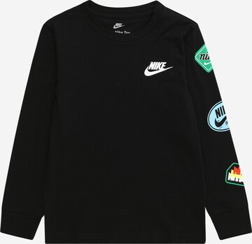 Nike Sportswear Футболка в Черный: спереди