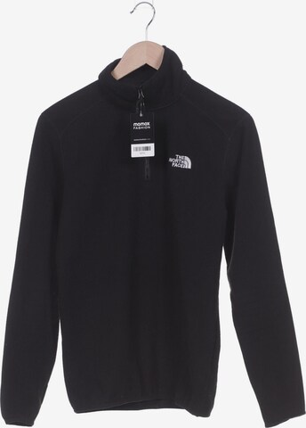 THE NORTH FACE Sweatshirt & Zip-Up Hoodie in XS in Black: front