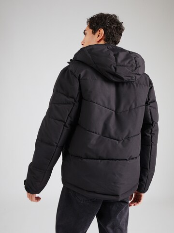 JACK & JONES Winterjas 'OTIS' in Zwart