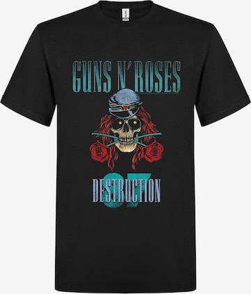 T-Shirt 'Axl Destruction' GUNS N' ROSES en noir : devant