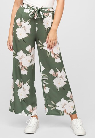 Wide Leg Pantalon Cloud5ive en vert : devant