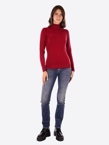Pullover 'Maglia' di Yes Zee in rosso