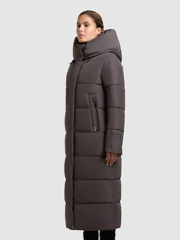 khujo Winter coat 'Soulani5 Matt' in Grey