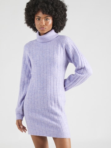 florence by mills exclusive for ABOUT YOU Knit dress 'Eucalyptus' in Purple: front