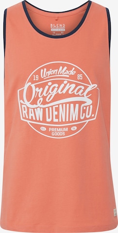 BLEND Shirt 'WALEX' in Oranje: voorkant