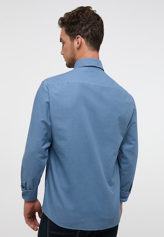 ETERNA Regular fit Overhemd 'Even' in Blauw