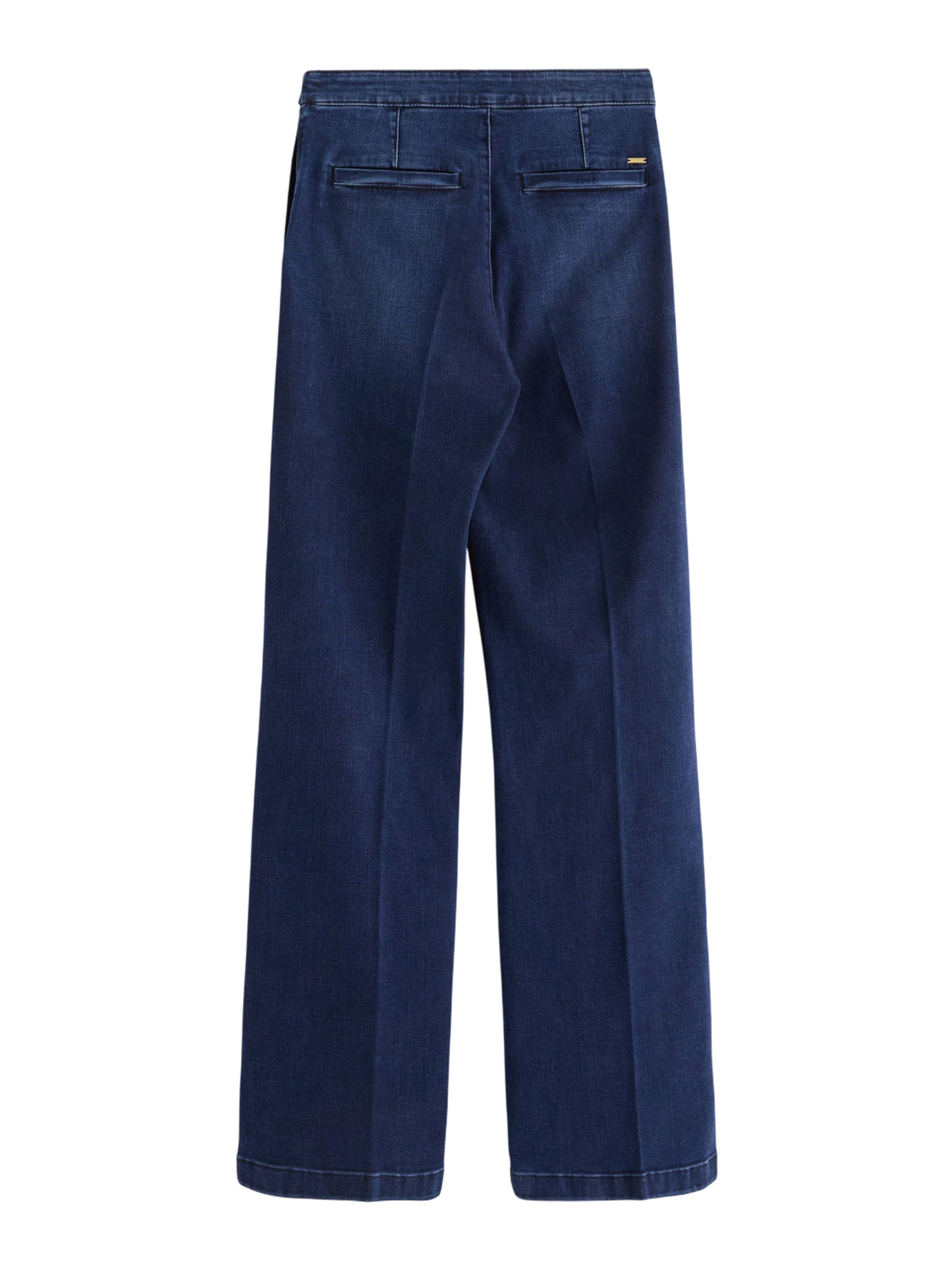 Lindex Wide Leg Jeans 'Anais' in Blau