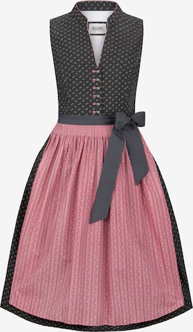STOCKERPOINT Dirndl 'Hannah' in Grey: front