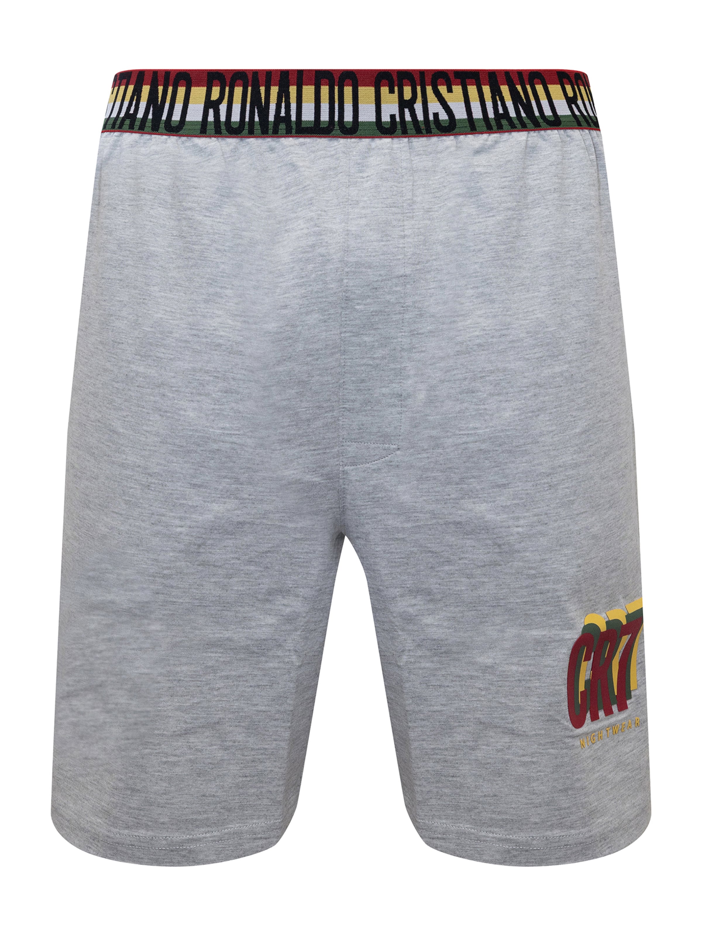 CR7 - Cristiano Ronaldo Pajama short 'World Cup Edition' in Grey