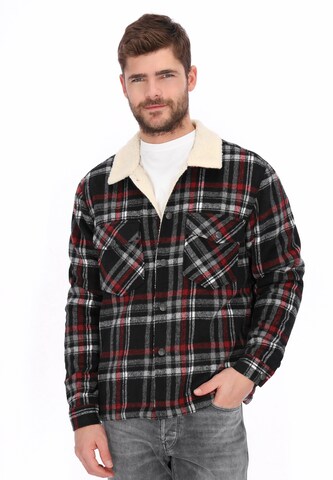 DreiMaster Vintage Prechodná bunda 'Vintage' - Čierna: predná strana