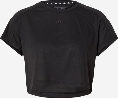 ADIDAS PERFORMANCE Λειτουργικό μπλουζάκι 'Essentials 3 Bar' σε μαύρο, Άποψη προϊόντος