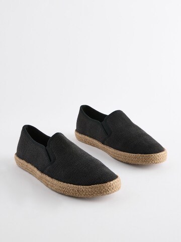 Next Espadryle w kolorze czarny