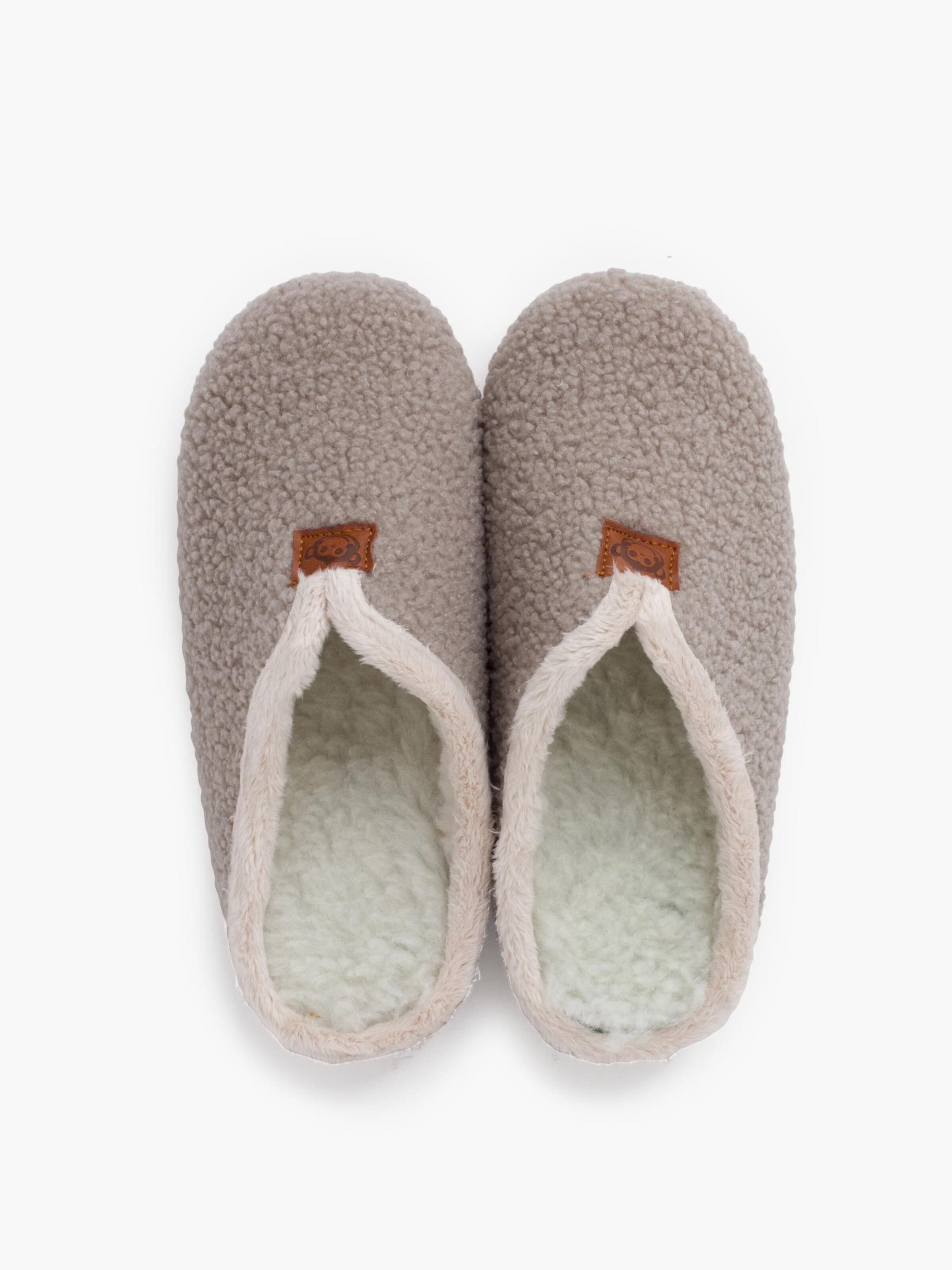 Pisamonas - Zapatillas de casa en verde