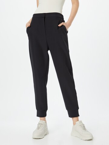 Lindex Tapered Trousers 'Torun' in Black: front