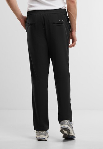 Another Cotton Lab Loosefit Παντελόνι φόρμας σε μαύρο