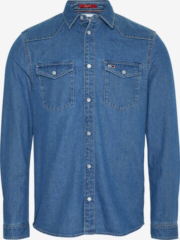 Tommy Jeans Hemd in Blau: predná strana
