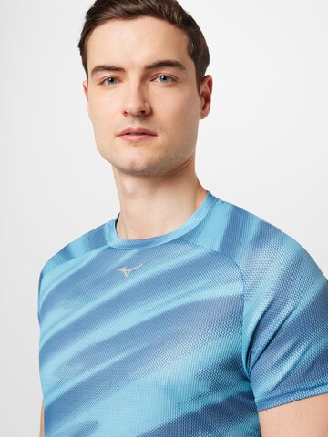 MIZUNO Funktionsshirt in Blau