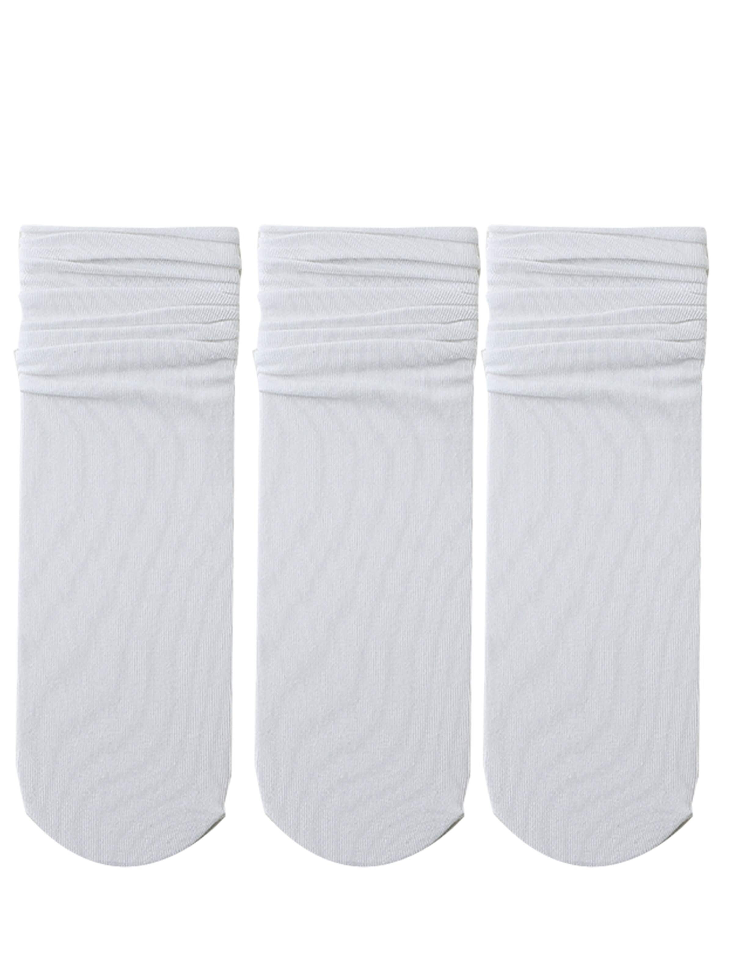 Millo Socks 'Ice Viskose' in White