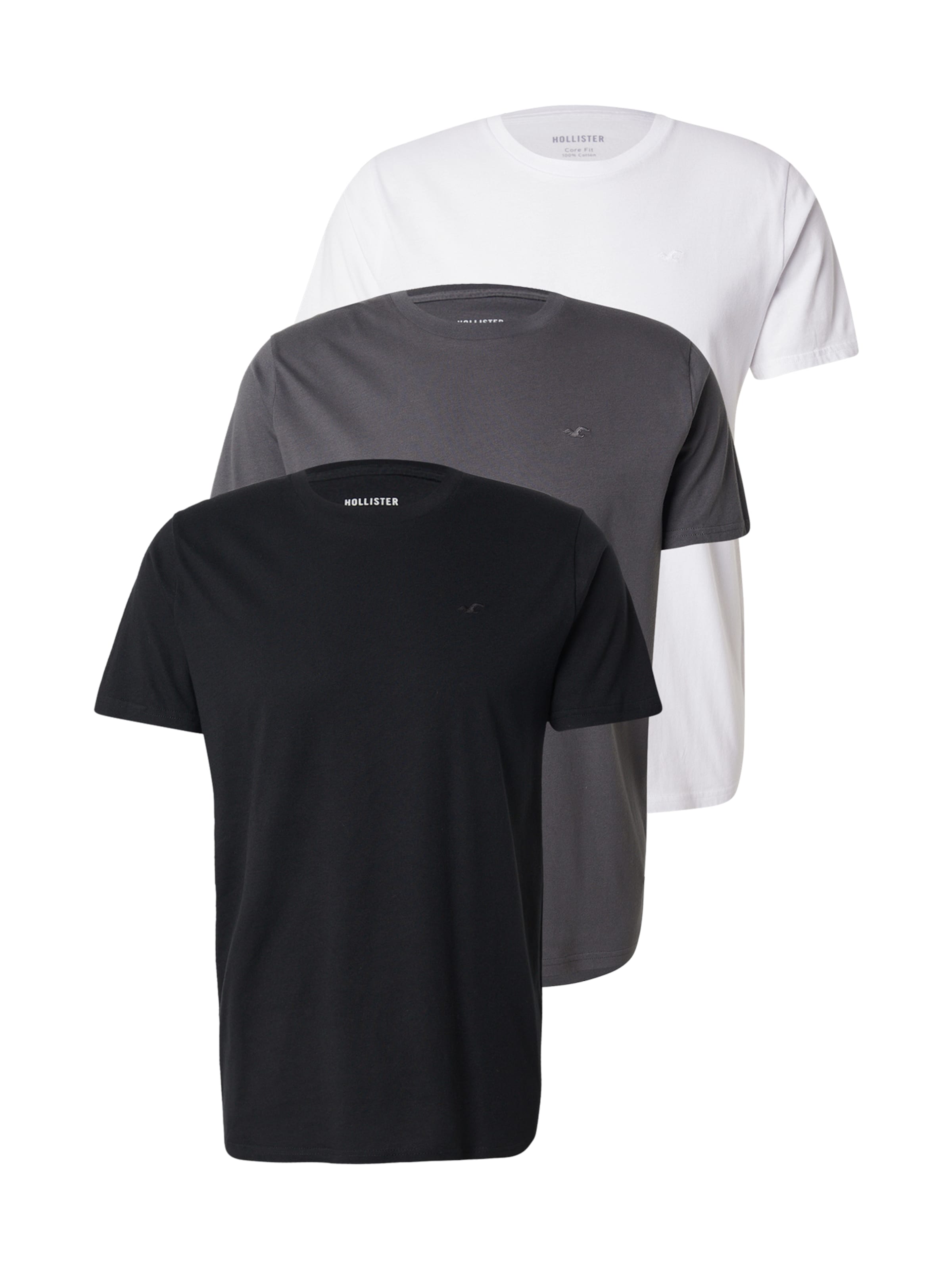 HOLLISTER Shirt in Grey: front