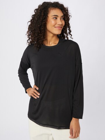 PUMA Performance shirt in Black: front