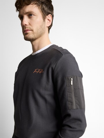 TOM TAILOR Sweatshirt in Grau
