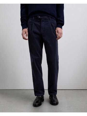 Scalpers Обычный Брюки со складками 'Firenze' в Синий