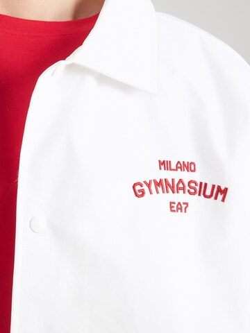 Giacca di mezza stagione di EA7 Emporio Armani in bianco