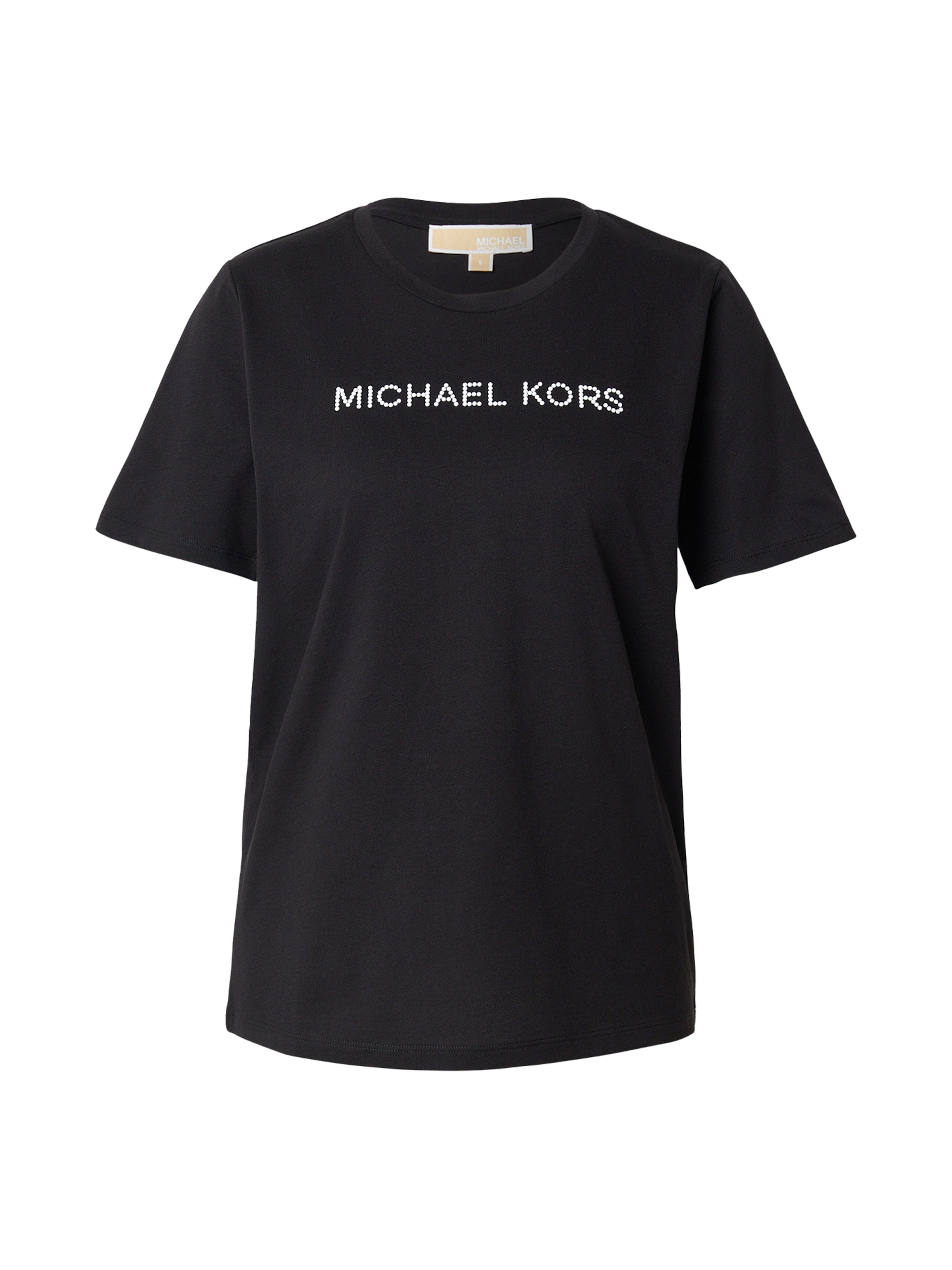 Maglietta di MICHAEL Michael Kors in nero: frontale