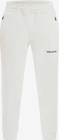 Pantalon 'Henri' Smilodox en beige : devant