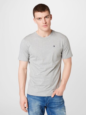 T-Shirt SCOTCH & SODA en gris : devant