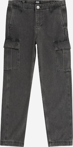 juoda Jack & Jones Junior Laisvas Džinsai 'JJICHRIS JJBARKLEY': priekis