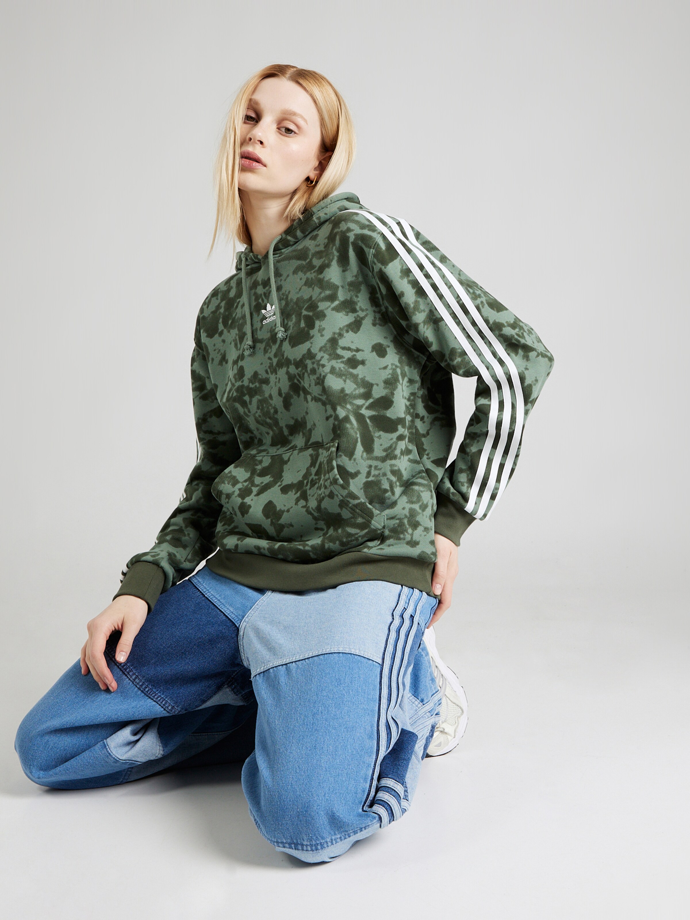 Sweat shirt adidas vert online