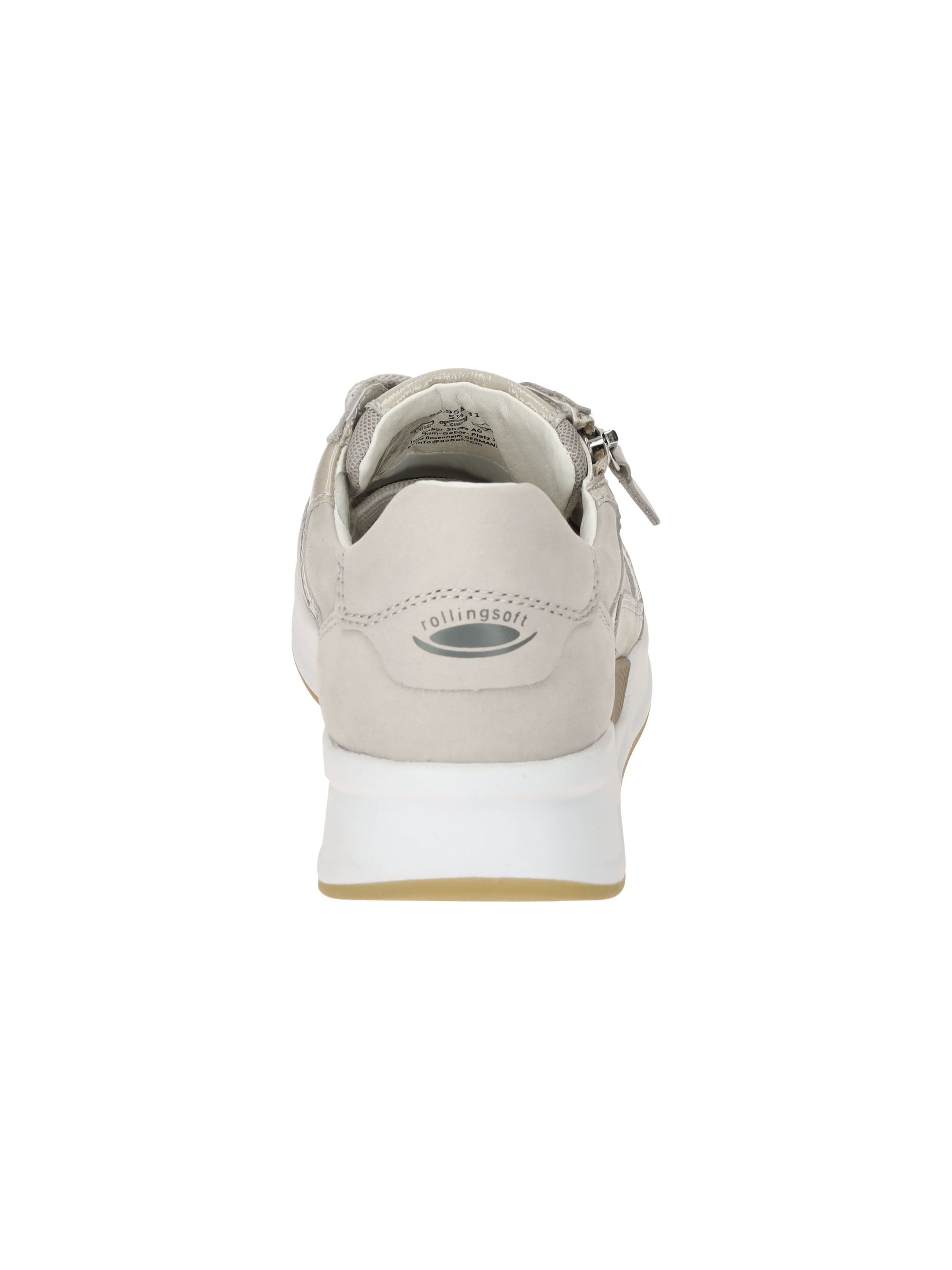 GABOR Schnürschuh 'Gabor RollingSoft Schuhe grau puder Nubuck 86.958.31'‌‌‌ in Grau