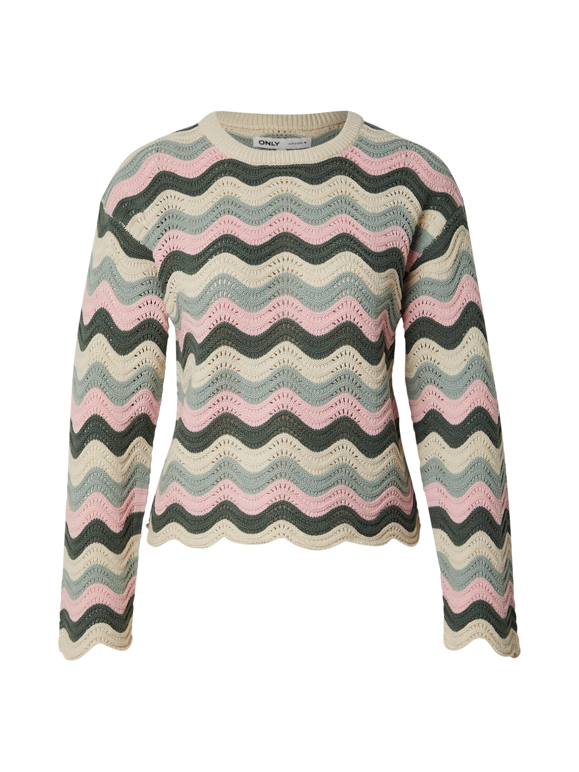 ONLY Sveter 'ONLASA' - Zmiešané farby: predná strana