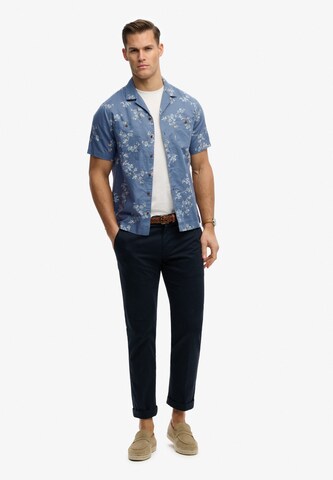 Fit confort Chemise Superdry & Co en bleu