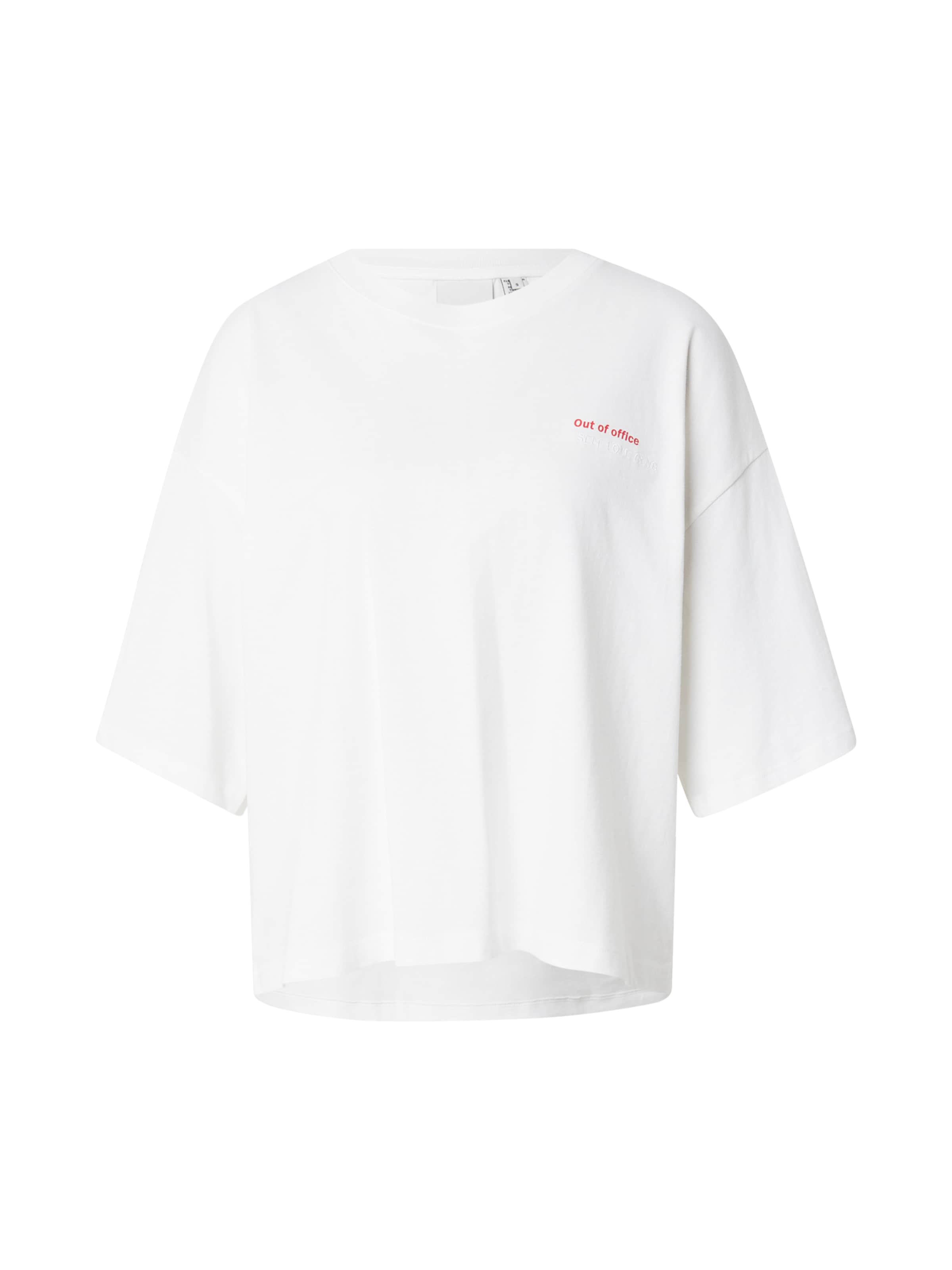 Tricou 'IHNICA' de la ICHI pe alb: față