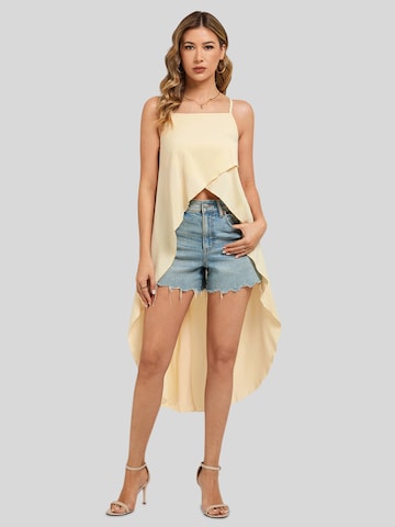 LapaPlus - Top 'Women Shirt' en beige: frente