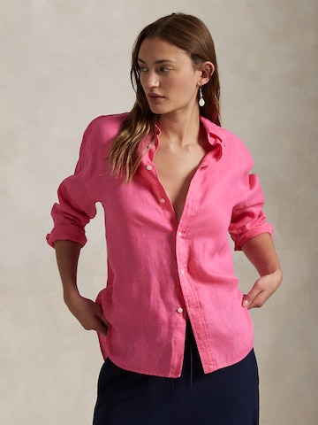 Polo Ralph Lauren Blouse in Pink: front