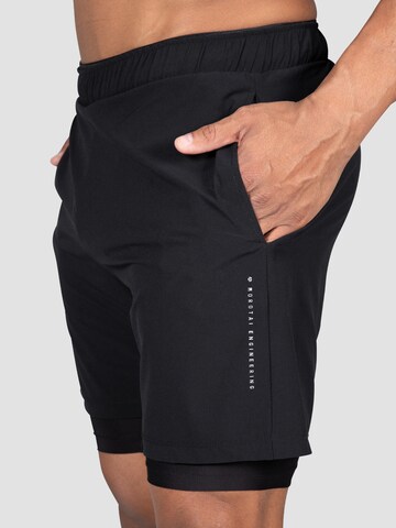 MOROTAI Regular Workout Pants 'Kansei' in Black: front