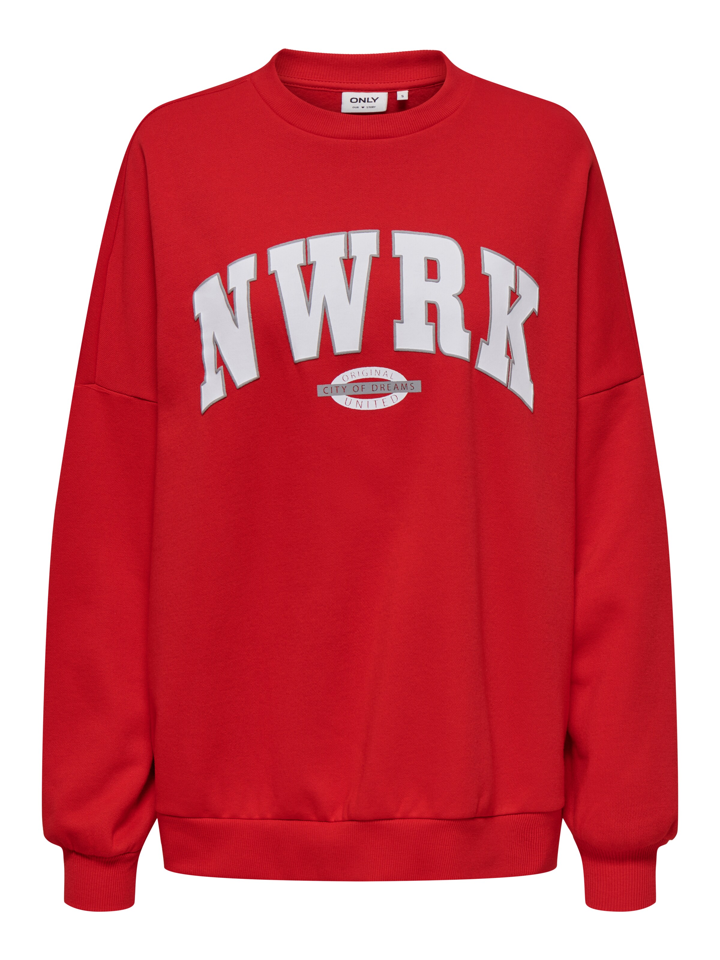 ONLY Sweatshirt 'ONLDeborah' i rød: forside