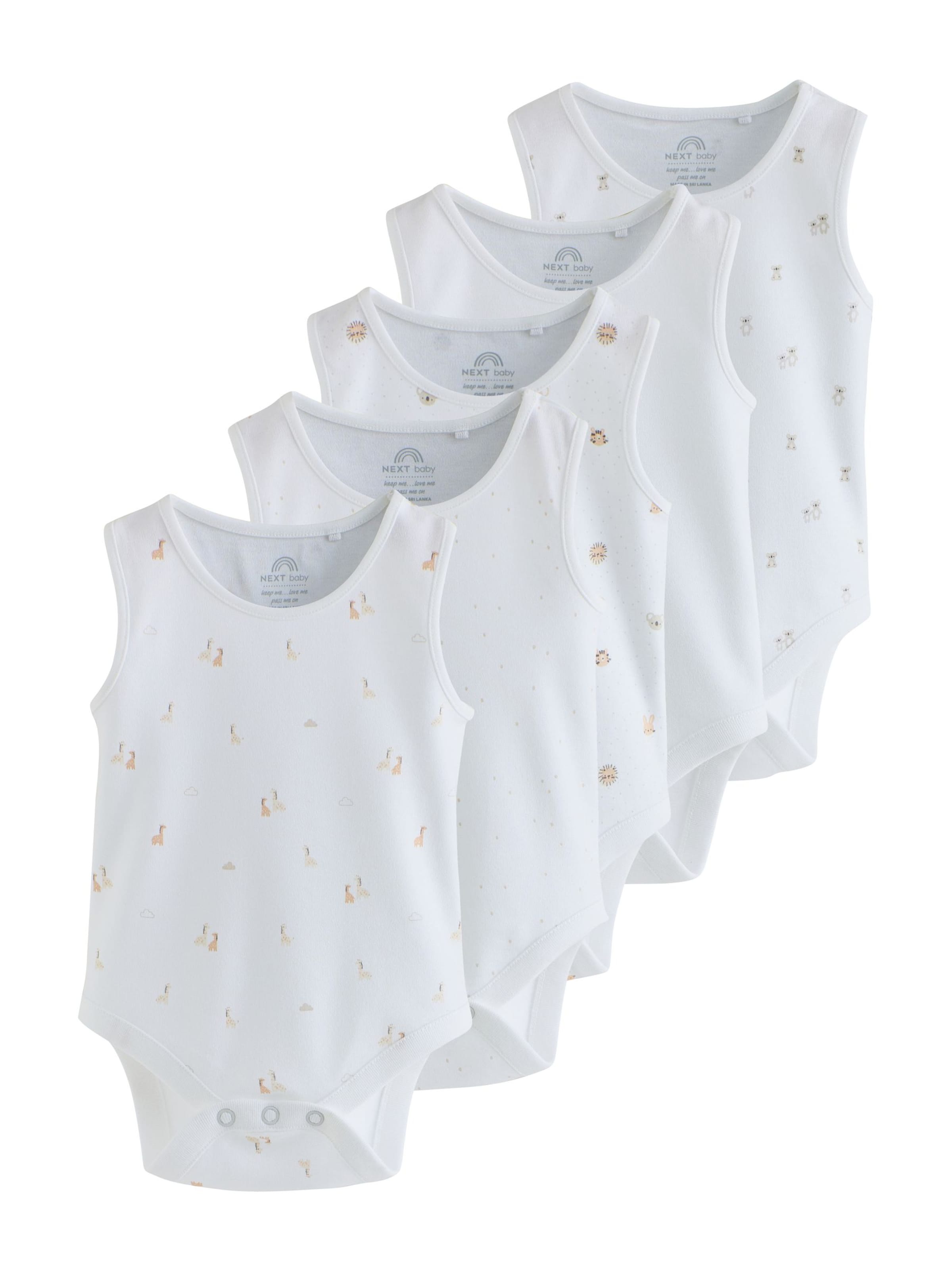 Next - Pijama entero/body en blanco: frente