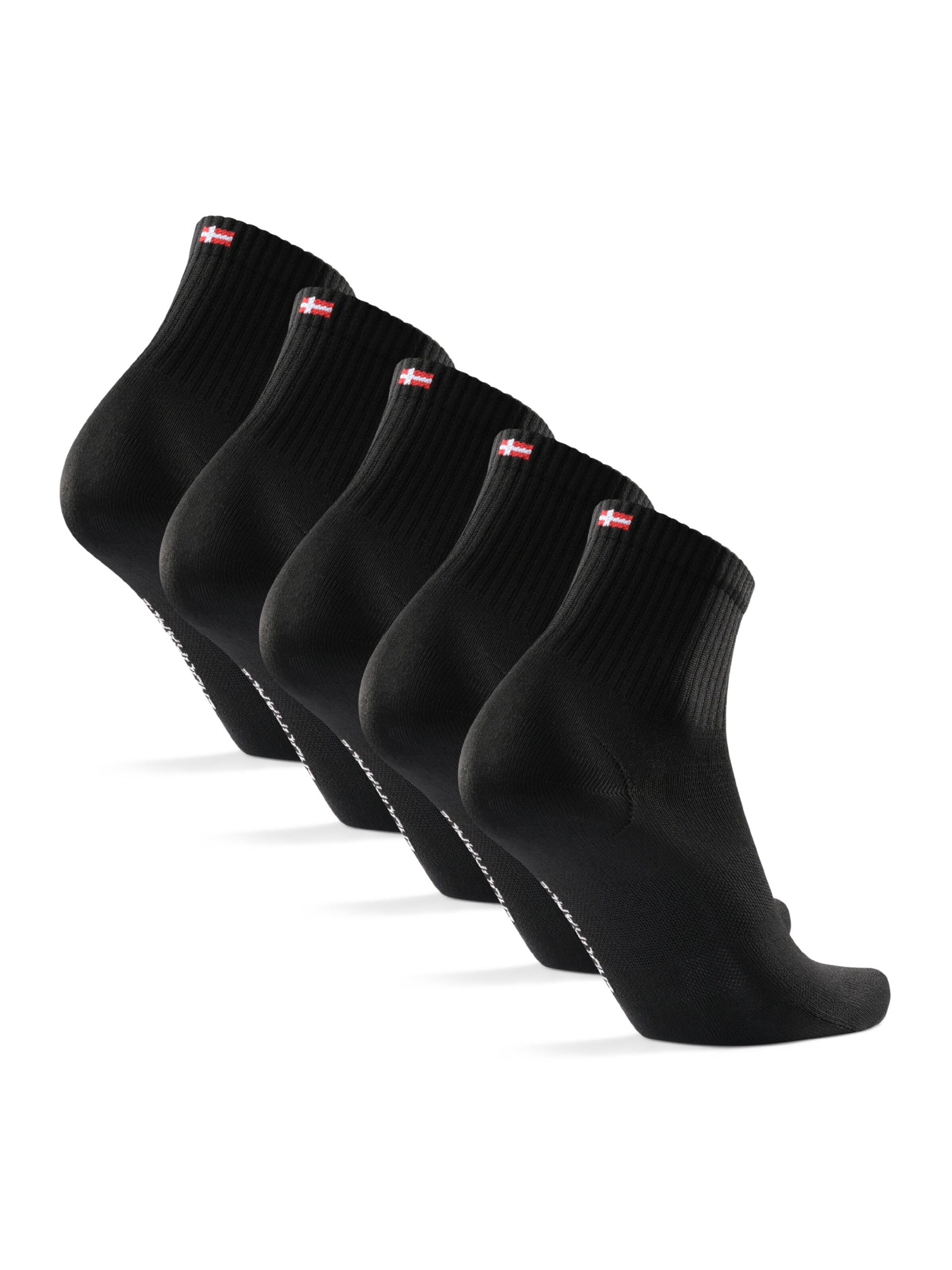 DANISH ENDURANCE Sportssokker 'Quarter Pro' i sort