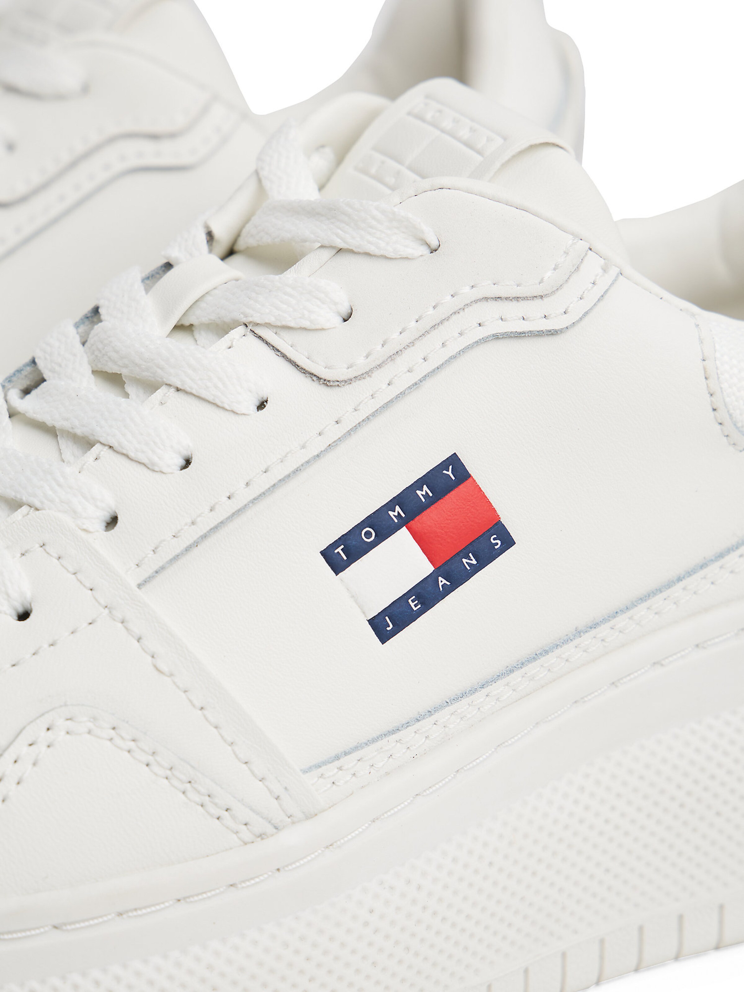 Tommy Jeans - Zapatillas deportivas bajas en blanco