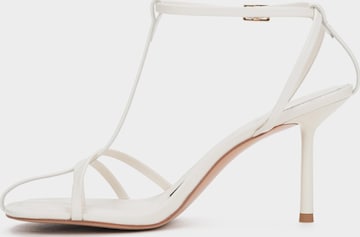 Estro Sandal i beige: framsida