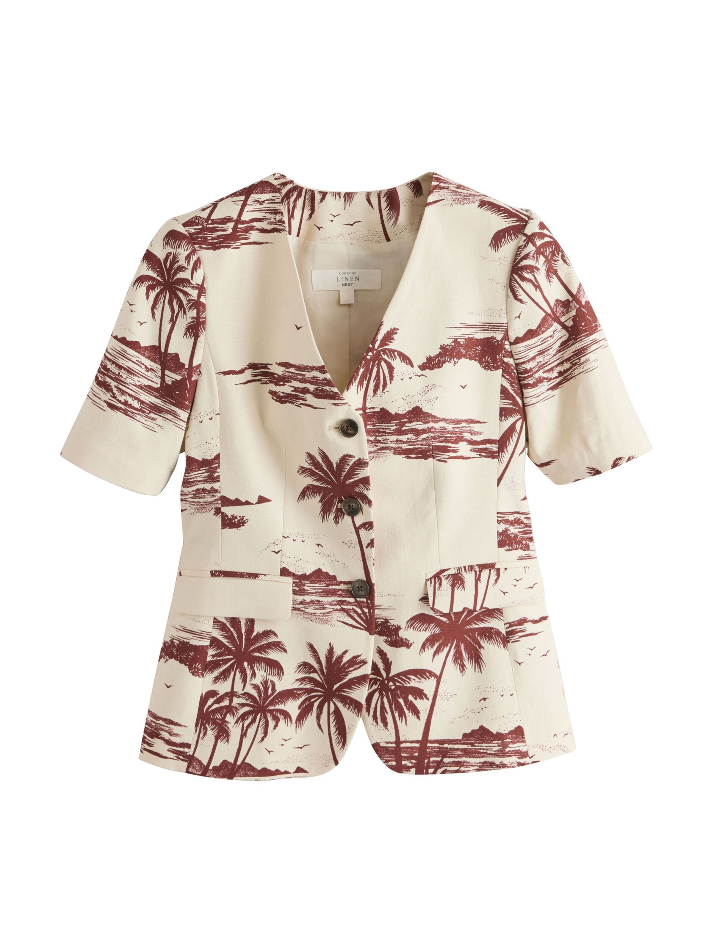 Next Blazers in de kleur Ivoor / Bourgogne, Productweergave