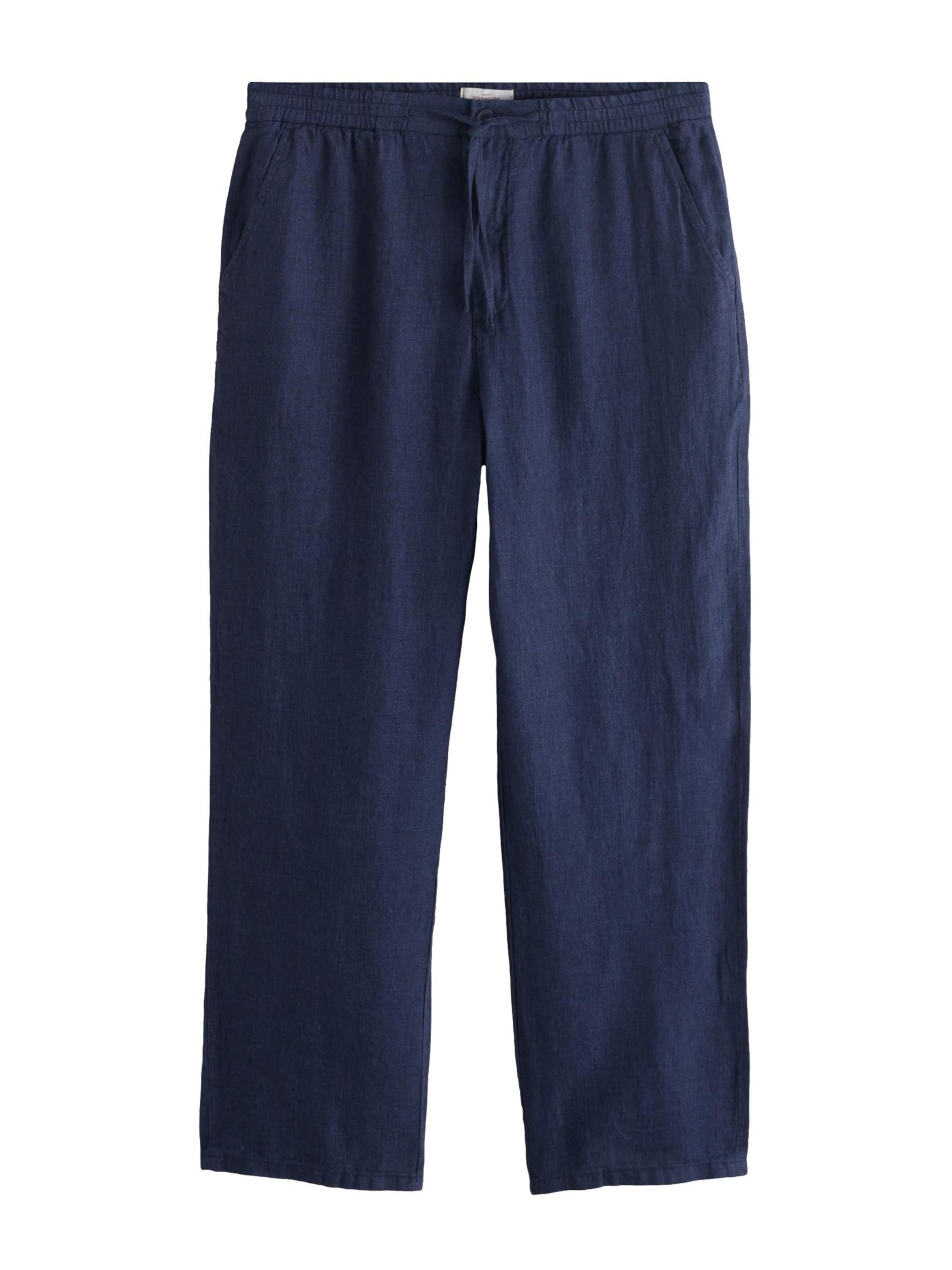 Next Loosefit Broek in Blauw: voorkant