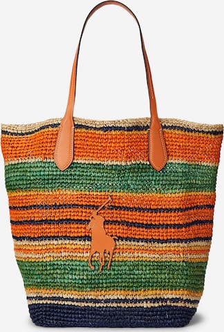 Polo Ralph Lauren Μεγάλη τσάντα σε ανάμεικτα χρώματα: μπροστά