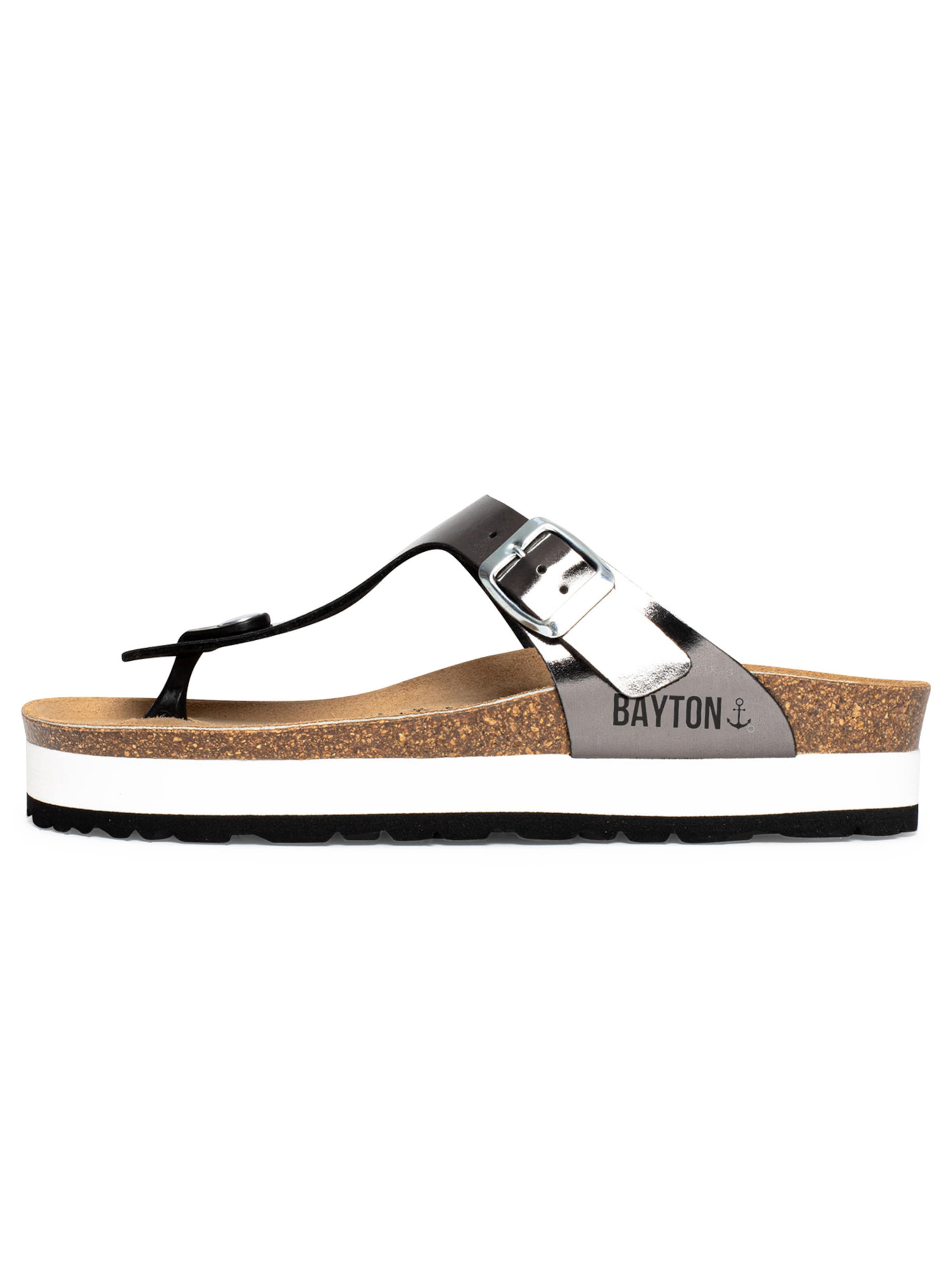 Bayton Šľapky 'Asturias' - Strieborná: predná strana