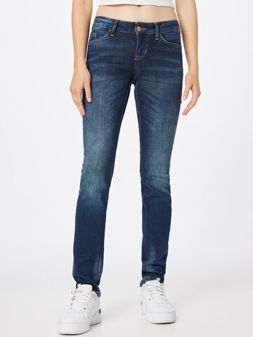 MUSTANG Skinny Jeans 'Jasmin' in Blauw: voorkant